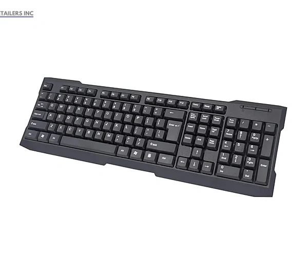 MANHATTAN ENHANCED USB KEYBOARD - 155113 - BLACK - STREAMLINED, DURABLE DESIGN I