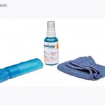 MANHATTAN LCD MINI CLEANING KIT,  ALCOHOL-FREE, INCLUDES CLEANING SOLUTION, BRUS
