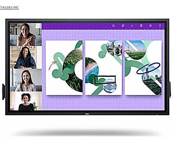 DELL 65 4K INTERACTIVE TOUCH MON-P6524QT