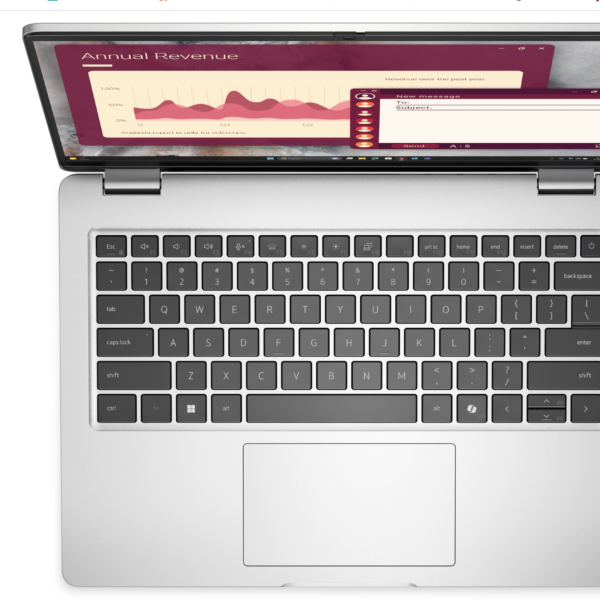 NEW DELL PRO 14 BUSINESS LAPTOP INTEL:CORE 5 120U 16GB/1-DIMM 256GB/PCIE WI-FI6E